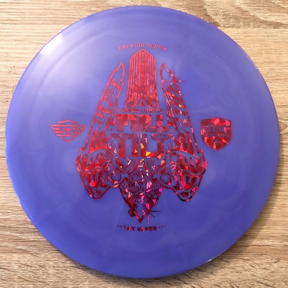 Discmania Simon Lizotte Lux Vapor Full Tilt driver golf disc